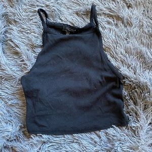 Forever 21 Black Croptop